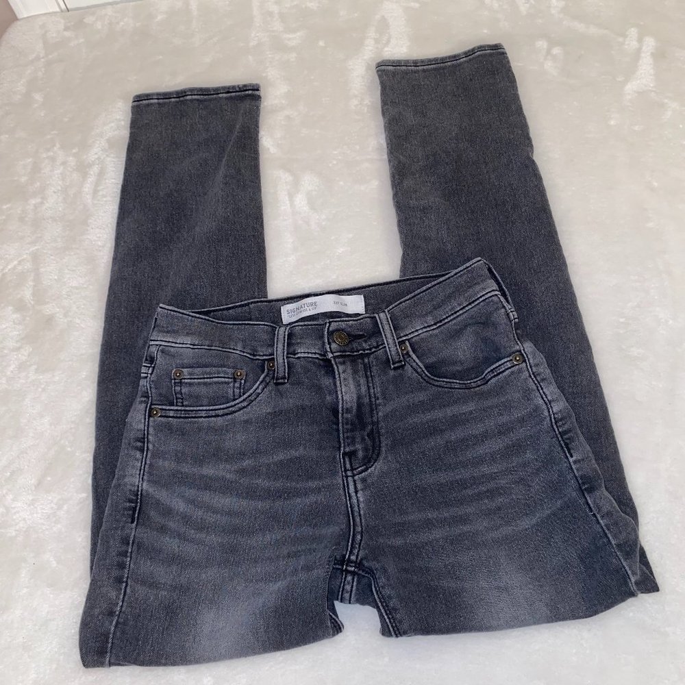 Levi's S37 Slim grey jeans 27/28 x 29/30 EUC